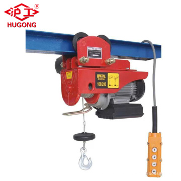 220V Small Electric Winch with Remote Control